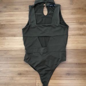 Green bodysuit